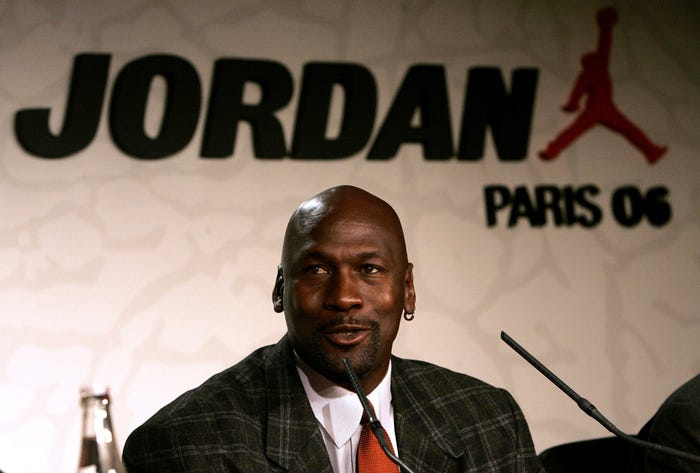 Basketball legend Michael Jordan is the first athlete in the world to become a billionaire