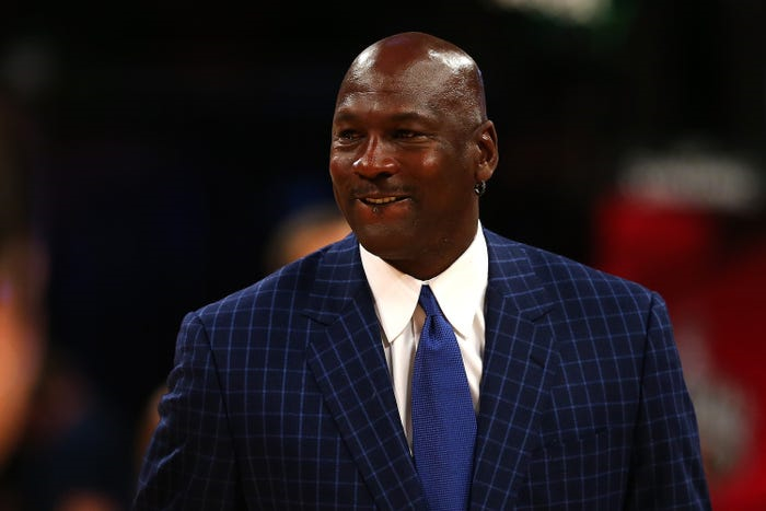 Basketball legend Michael Jordan is the first athlete in the world to become a billionaire