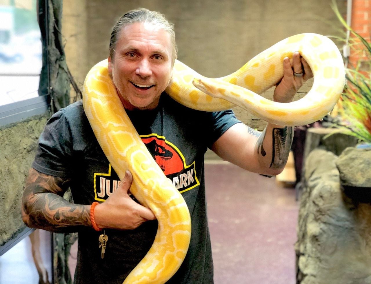 Pet and hold giant snakes and lizards at Michigan's new reptile zoo - mlive.com