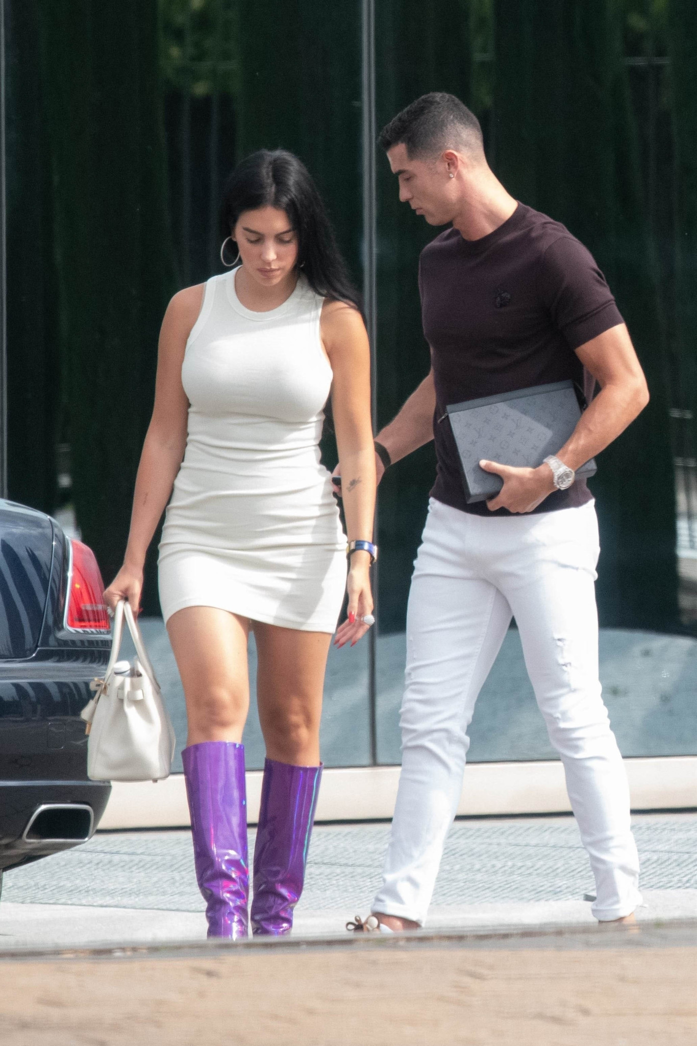 Cristiano Ronaldo und Georgina Rodriguez zeigen sich in Madrid - 20 Minuten