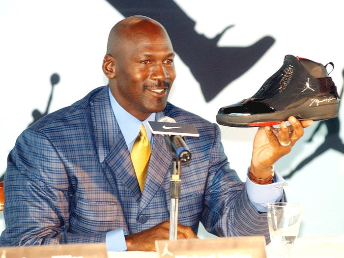 Basketball legend Michael Jordan is the first athlete in the world to become a billionaire