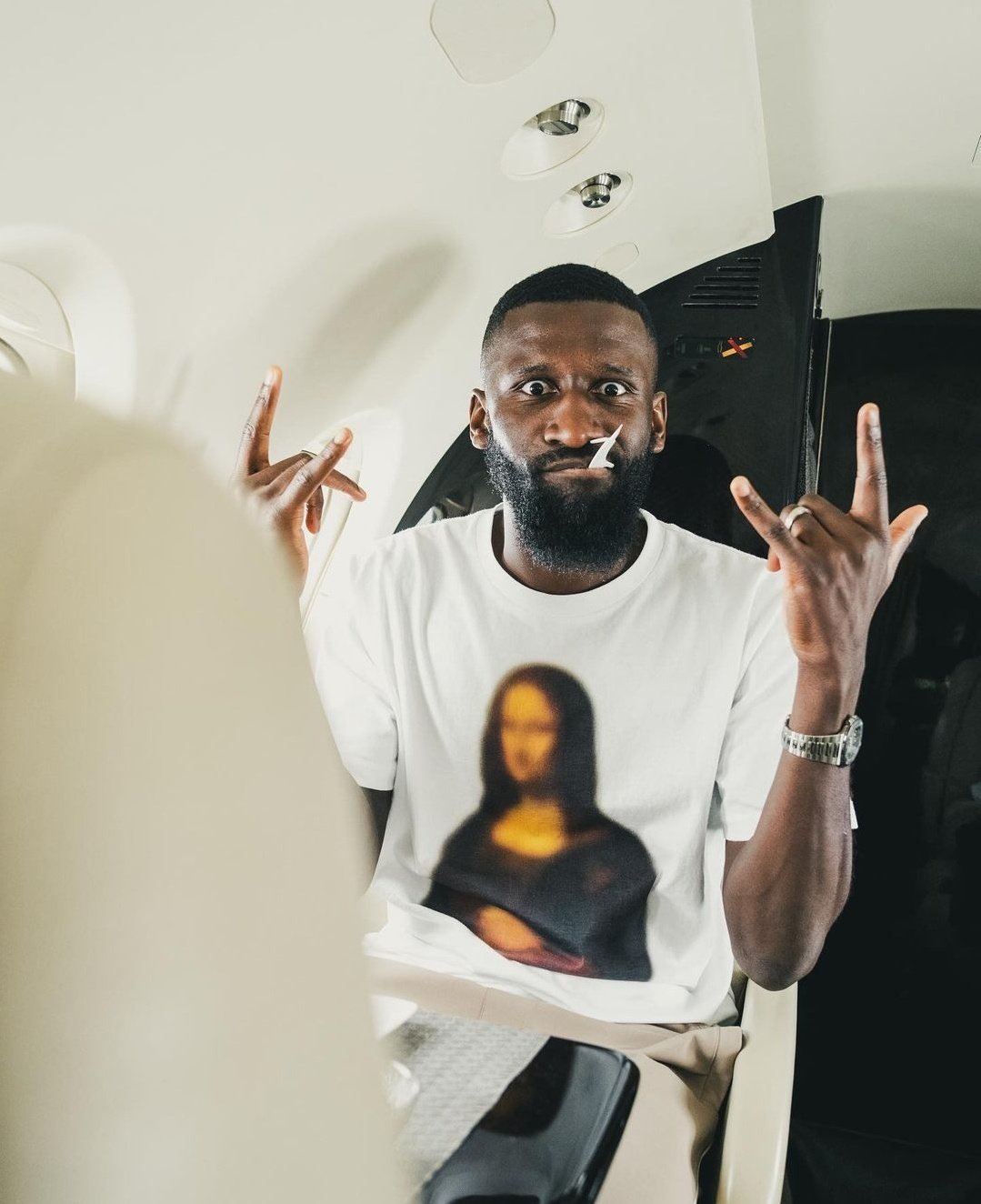 PHOTOS: Real Madrid's Antonio Rudiger in Accra for holidays - The Ghana Guardian News