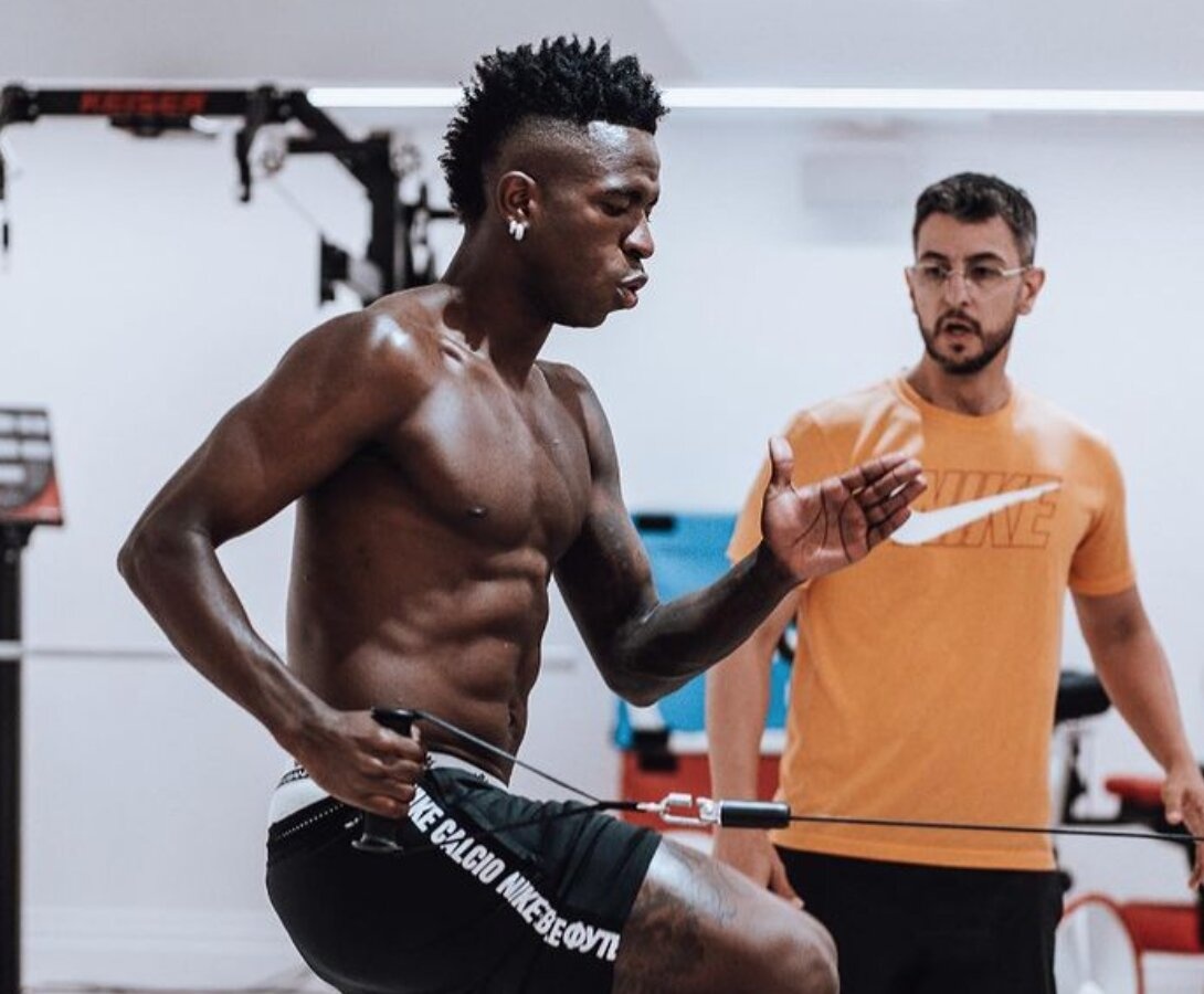 The arduous training process turns Vinicius Junior into a Real Madrid mainstay