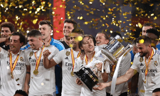 Congratulations to the legends of the Los Blancos’ : Luka Moric , Toni Kroos still with Real Madrid