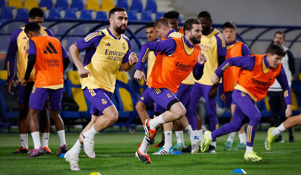 Real Madrids Abschlusstraining vor Finale: Carvajal endlich ausgeruht und einsetzbar - REAL TOTAL