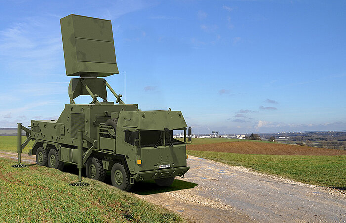 TRML-4D - Multi-Functional Air Surveillance and Target Acquisition Radar System | HENSOLDT