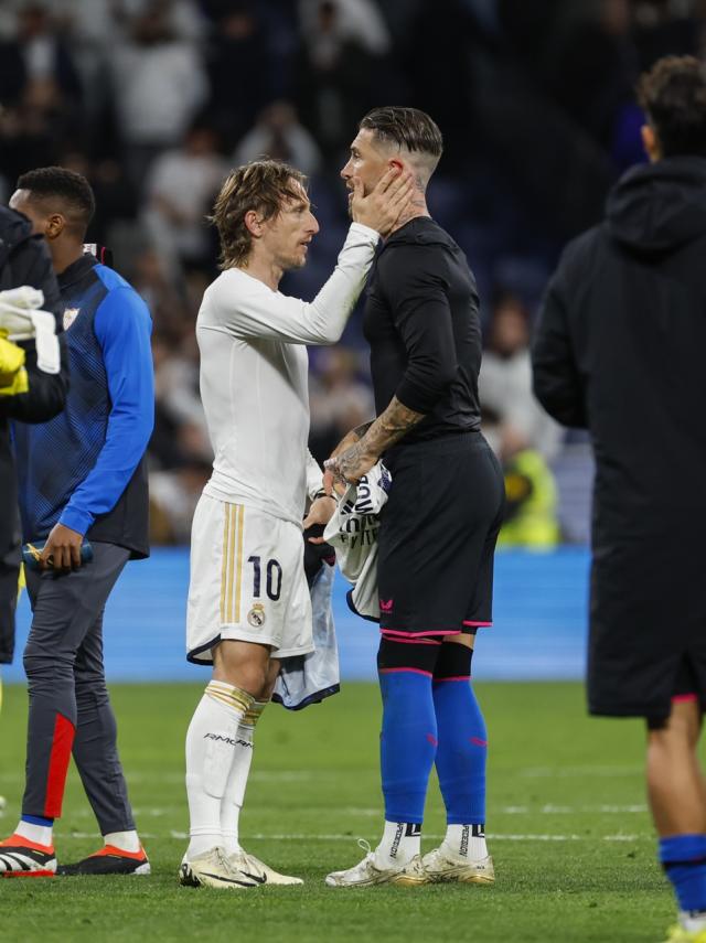 Modric: “Sergio Ramos ha hecho un partidazo”