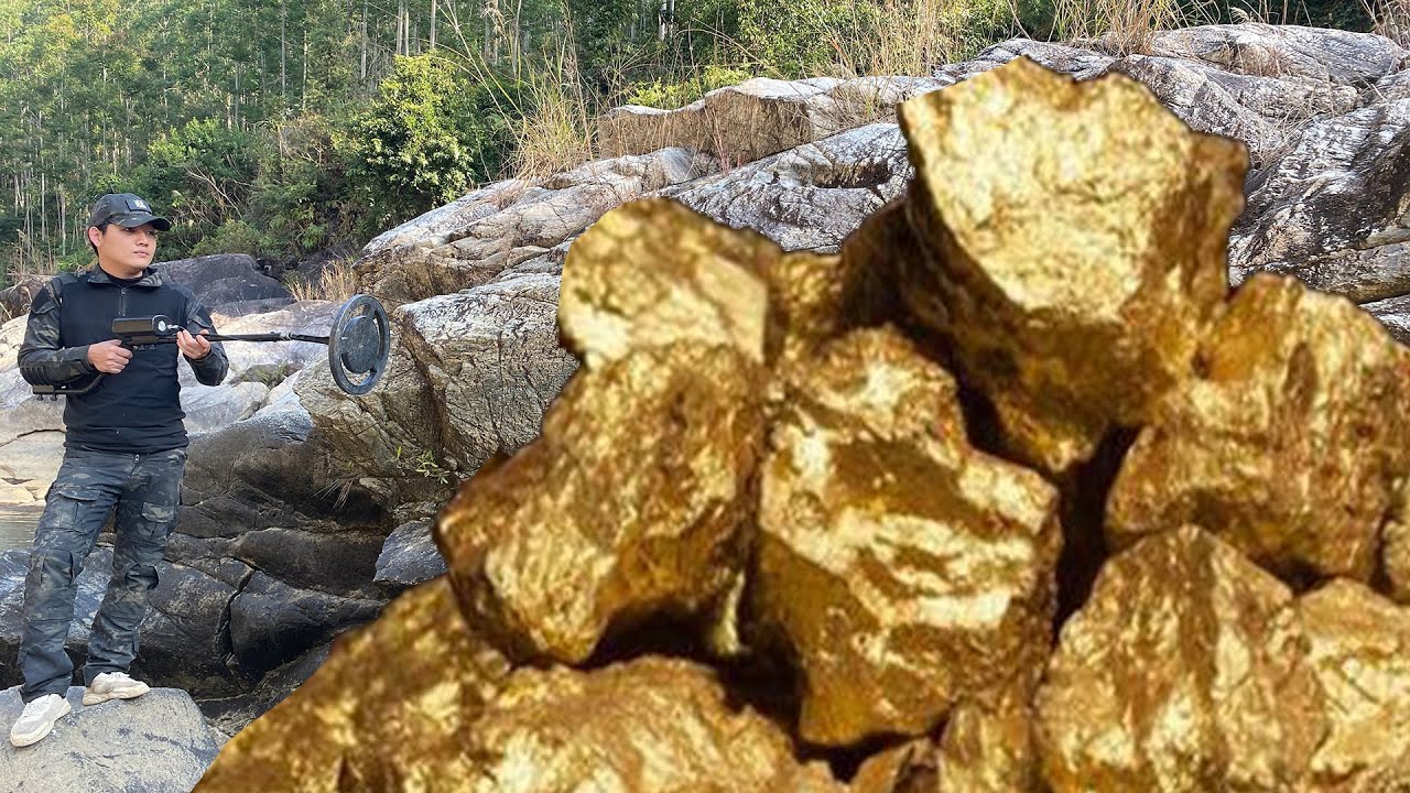 Record Breaking valuable Volcanic Gold Nugget Finds in the wilderness! -  YouTube