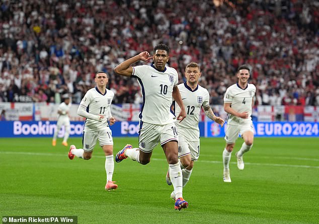 The Three Lions midfielder scored his side's only goal of the game as they edged past Serbia