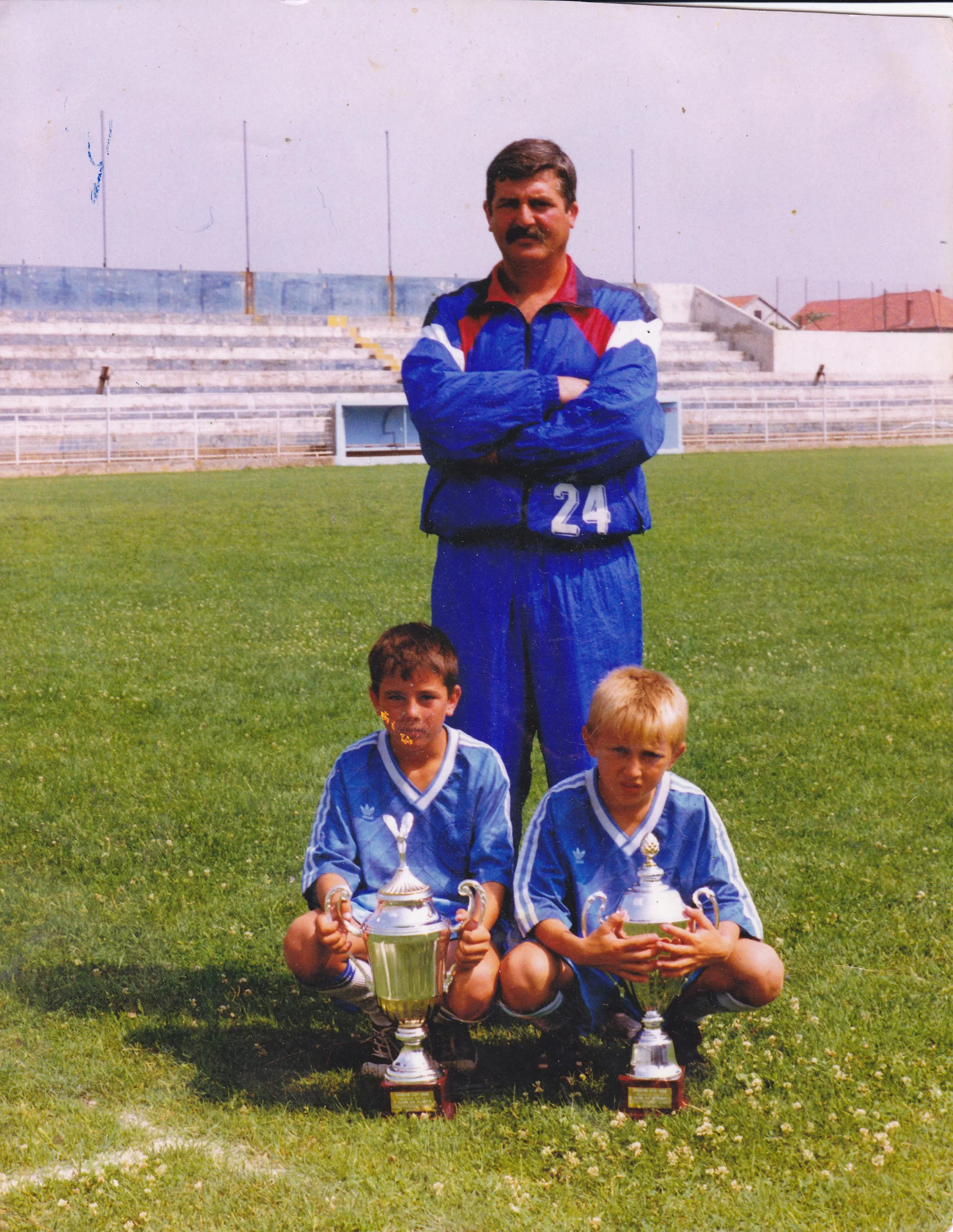 Growing up in Zadar, Modric won accolades for his local team